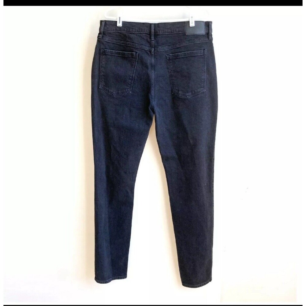 Mutual Weave The Taper Jeans Distressed Stretch Black Rinse Size W 40/30 Men’s